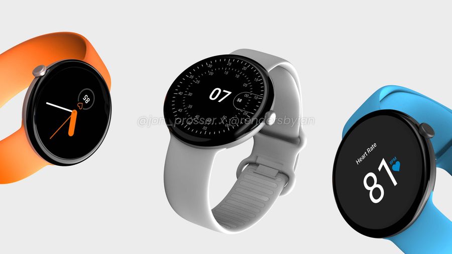 Pixel Watch renders