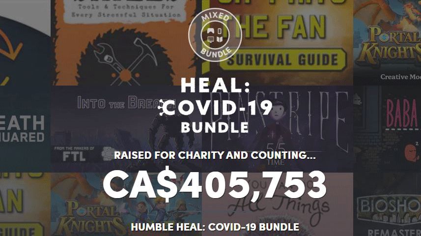 Humble ‘Heal’ Bundle offers over 30 games and eBooks to raise money for COVID-19 relief