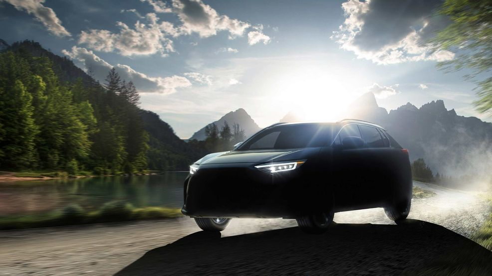 Subaru’s first EV looks to have the same shape as the Outback crossover
