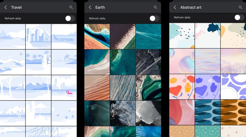 Google app on iOS now gives you an option to customize widget backgrounds