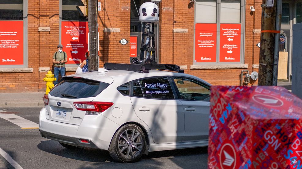 Apple Maps car spotted driving around Toronto