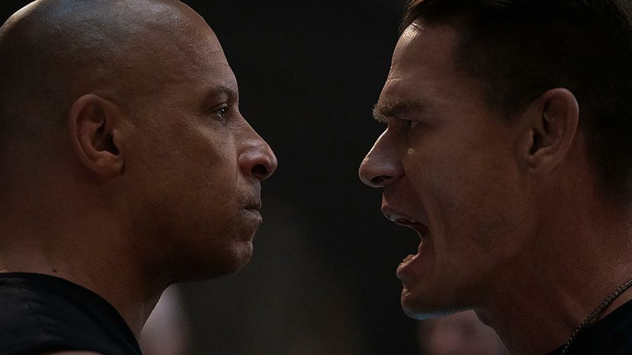 Vin Diesel and John Cena in F9