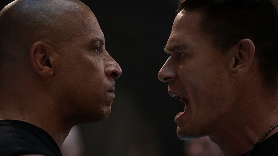 Vin Diesel and John Cena in F9