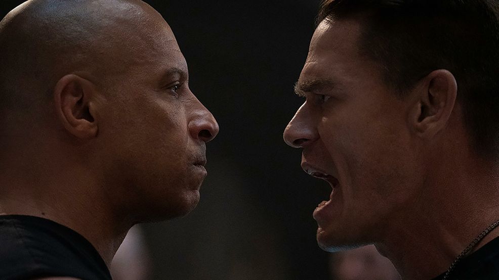 Vin Diesel and John Cena in F9
