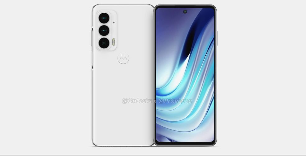 Motorola Edge 20 renders show off flat display and triple cameras