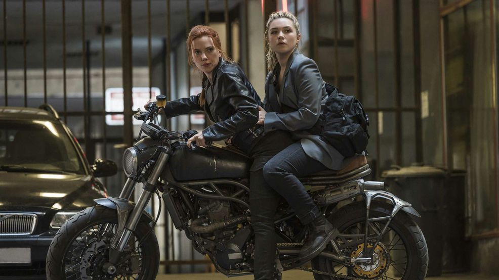 Black Widow Scarlett Johansson and Florence Pugh