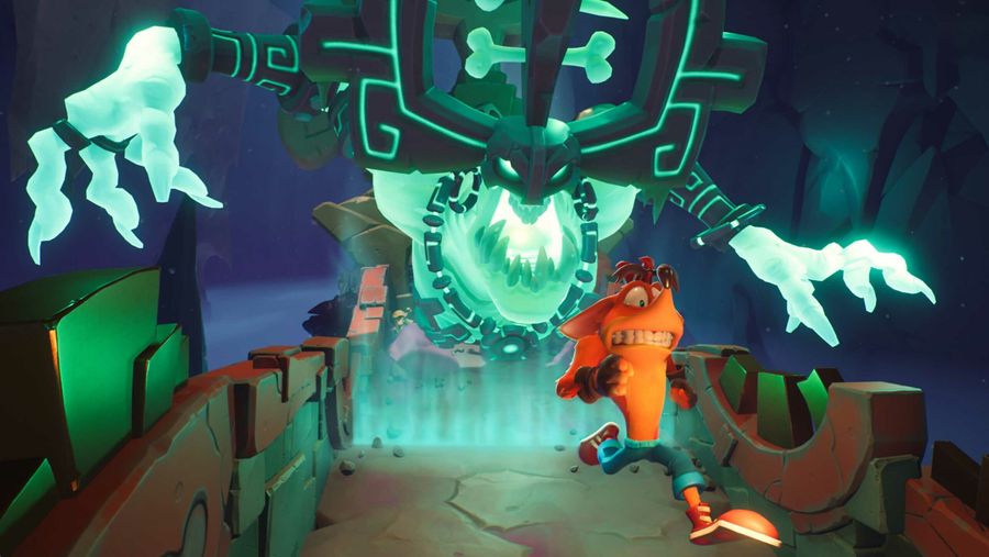 Crash Bandicoot 4 running