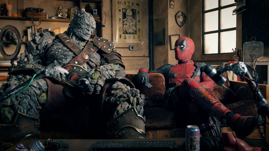 Deadpool and Korg Free Guy