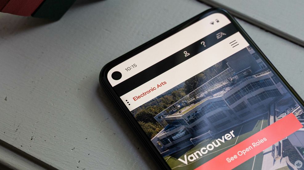 EA Vancouver website