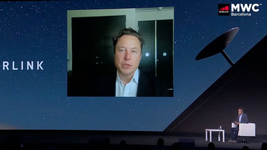 Elon Musk at MWC