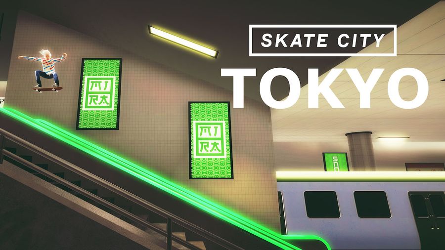 Skate City Tokyo map
