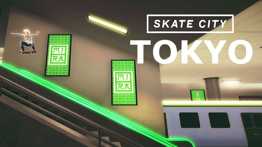 Skate City Tokyo map