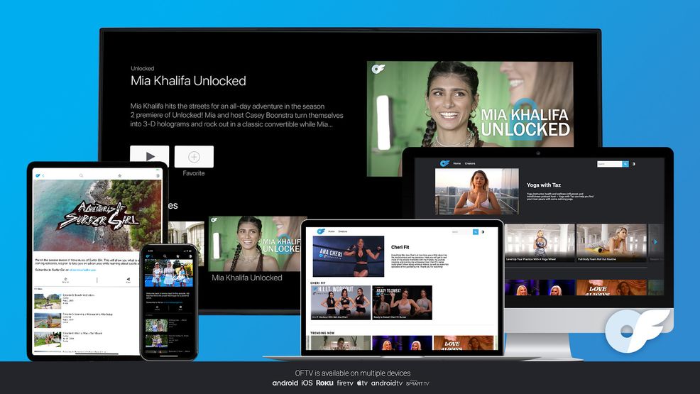 OnlyFans is now pushing a new safe-for-work iOS and Android app, OFTV