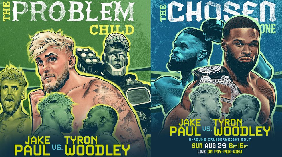 How to Watch Tyron Woodley vs Jake Paul in Canada