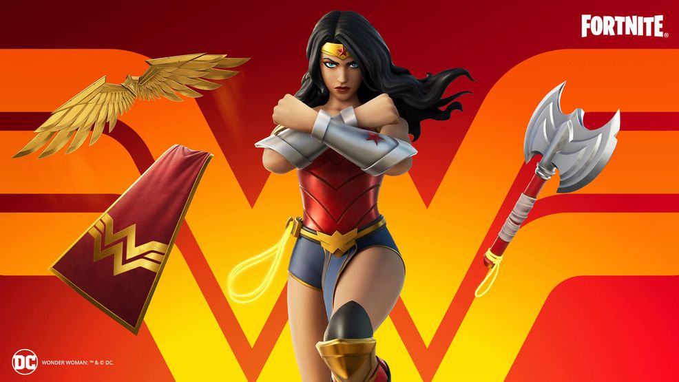 Wonder Woman makes her way into Fortnite