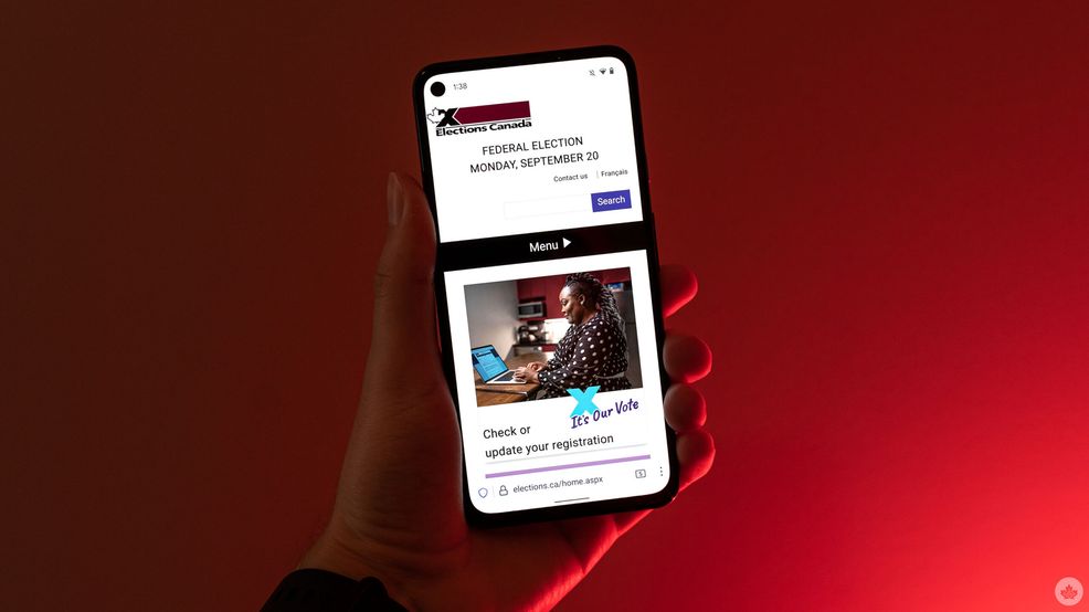Here’s how to register to vote in the 2021 Canadian election online