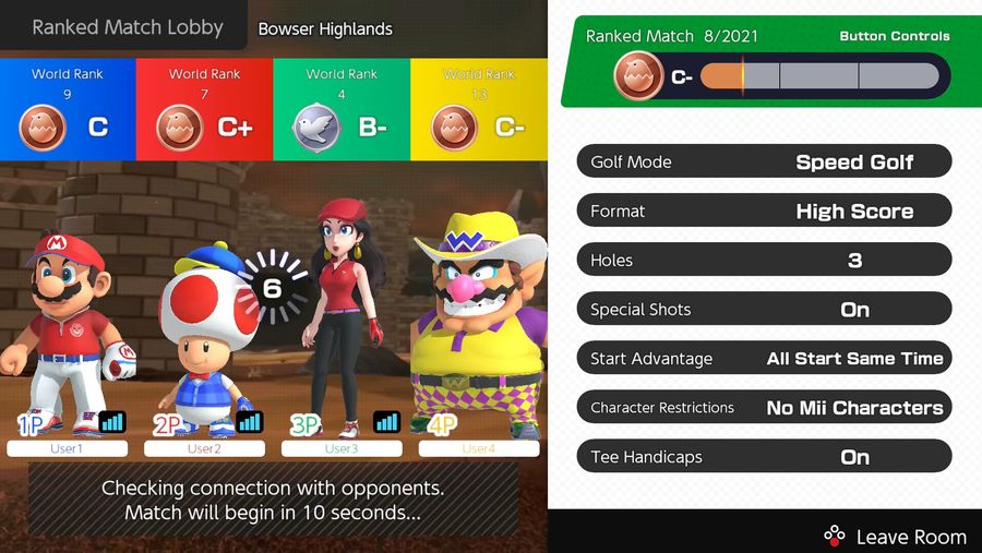 Mario Golf Super Rush