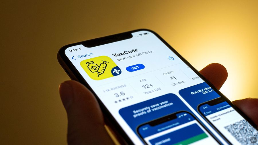 Quebec VaxiCode app on the App Store