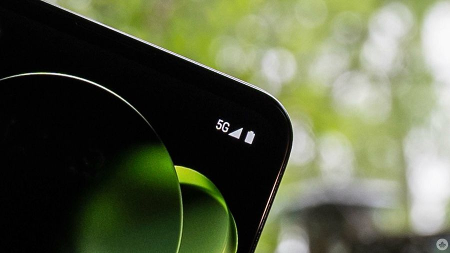 5G on an Android phone