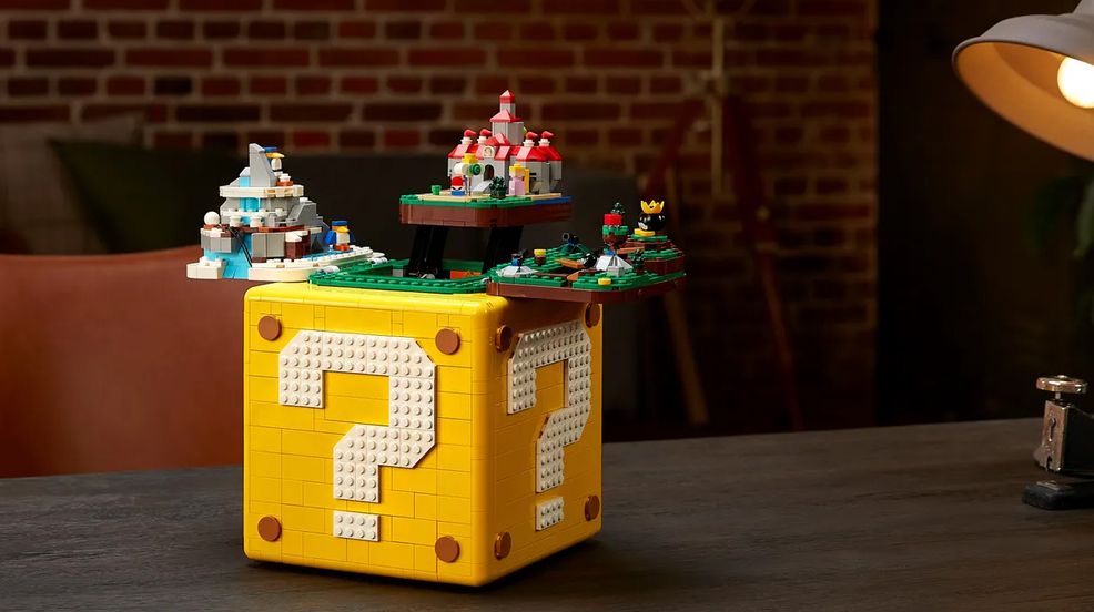 Lego unveils new 2064-piece set that features worlds from Super Mario 64