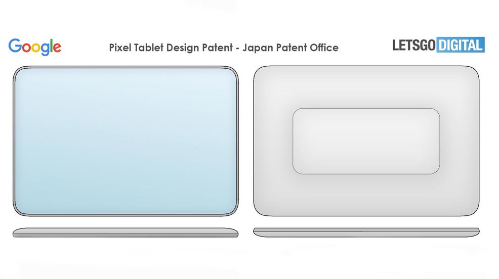 Google Pixel tablet patent spotted via Japanese Patent Office