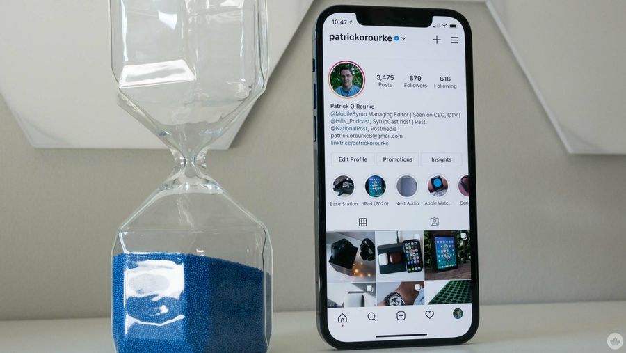 Instagram on iPhone