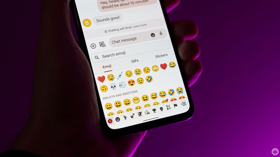 Emoji on Google Pixel 4a