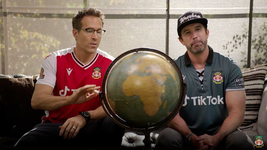 Wrexham Ryan Reynolds and Rob McElhenney