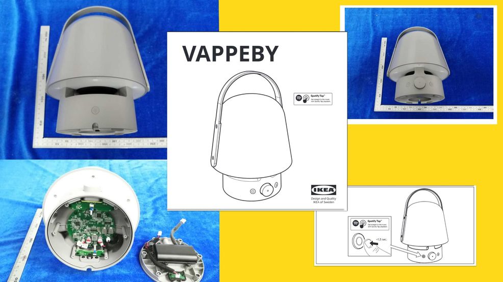 Leaked Ikea speaker features built-in Spotify ‘Tap Button’