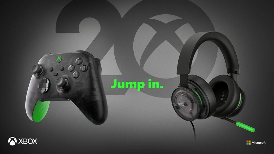 Xbox 20th-anniversary accessories