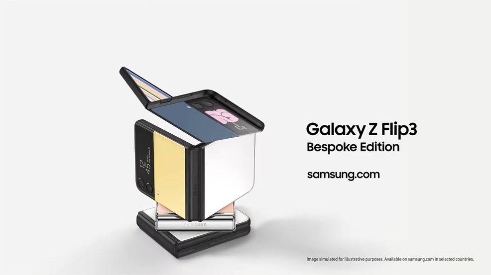 Samsung’s Galaxy Z Flip 3 ‘Bespoke Edition’ lets users customize their phone