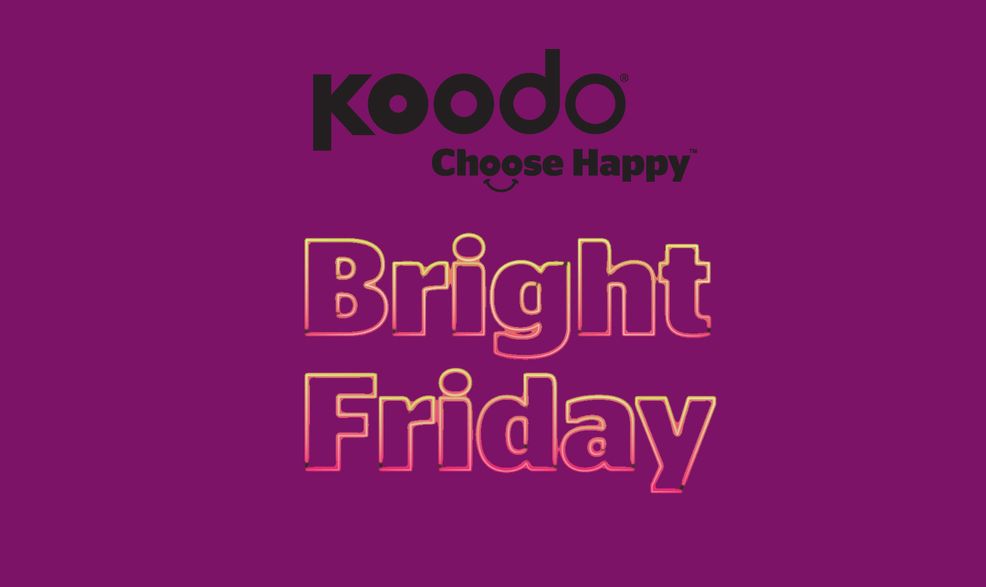 Koodo’s ‘Bright Friday’ smartphone deals are live now