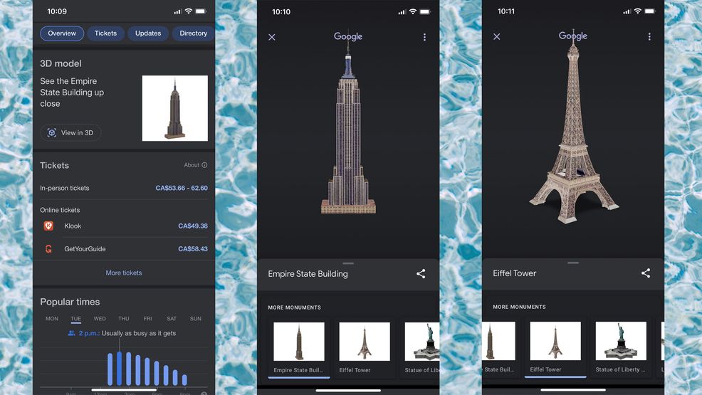 Google adds over 90 global monuments to AR Search