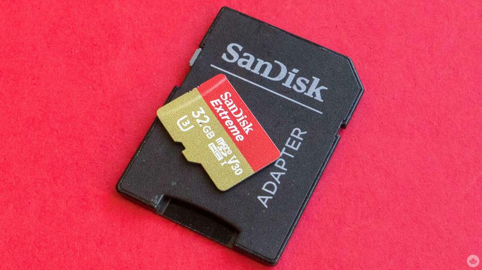 Amazon Canada discounts select SanDisk SD Cards