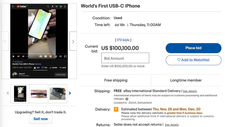 USB-C iPhone