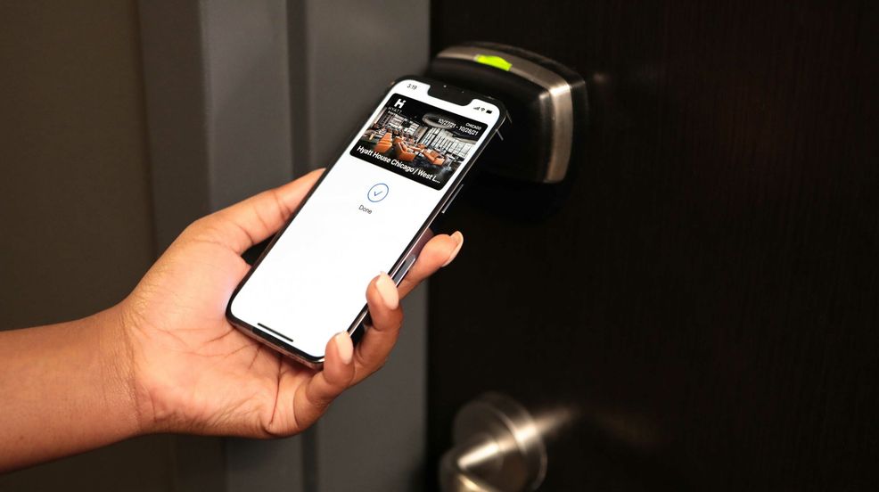Apple rolls out digital key support for six Hyatt hotels in the U.S.