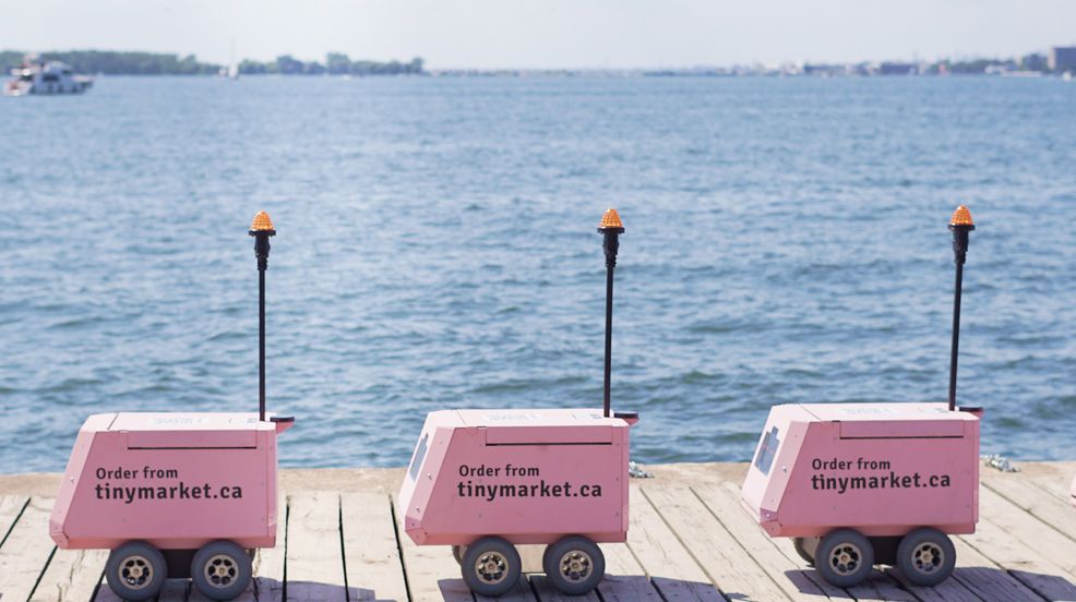 These heart-eyed delivery robots are being taken off the streets of Toronto
