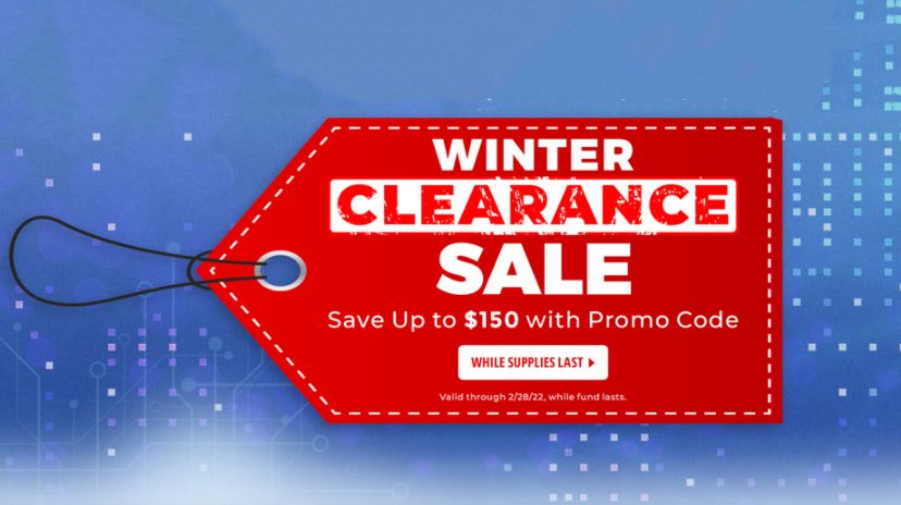 Newegg’s Winter Clearance Sale discounts all kinds of PC tech