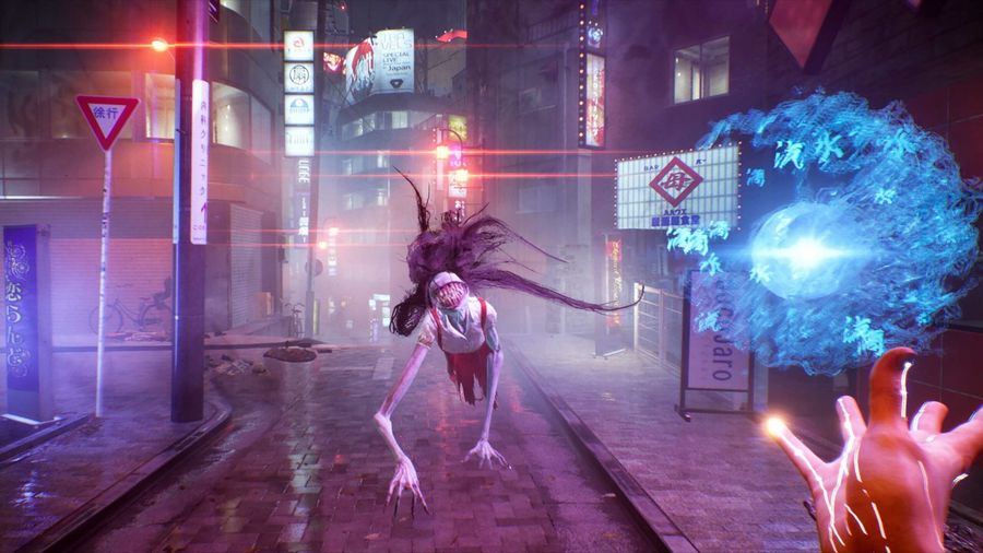 Ghostwire: Tokyo spell and monster