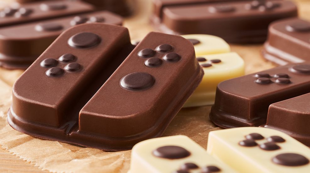 Nintendo Canada shows off chocolate Joy-Cons for Valentine’s Day