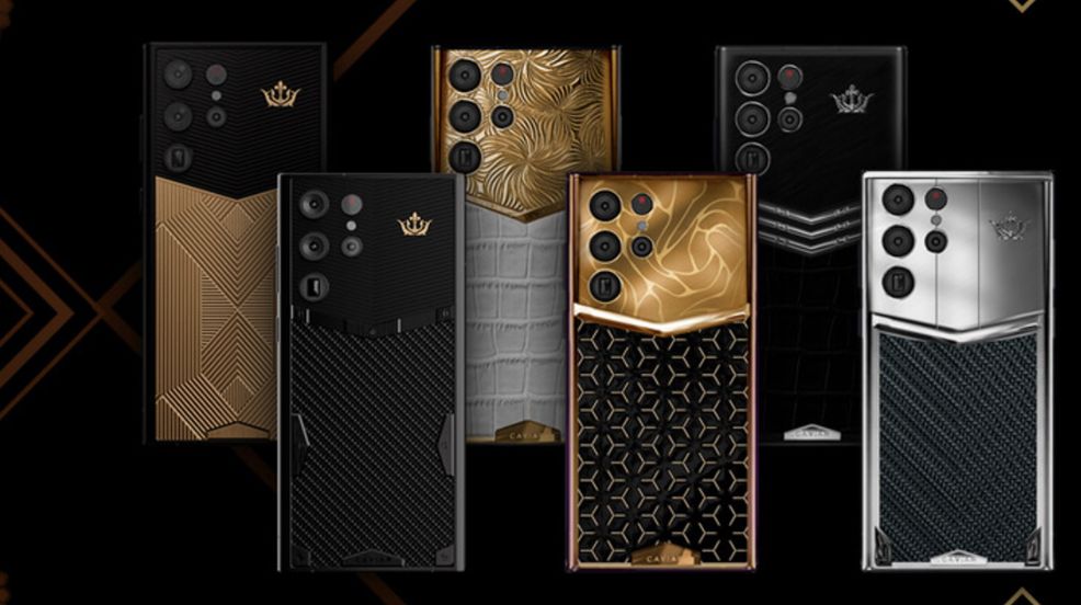 Luxury brand launches $7,000 gold plated Galaxy S22 Ultra