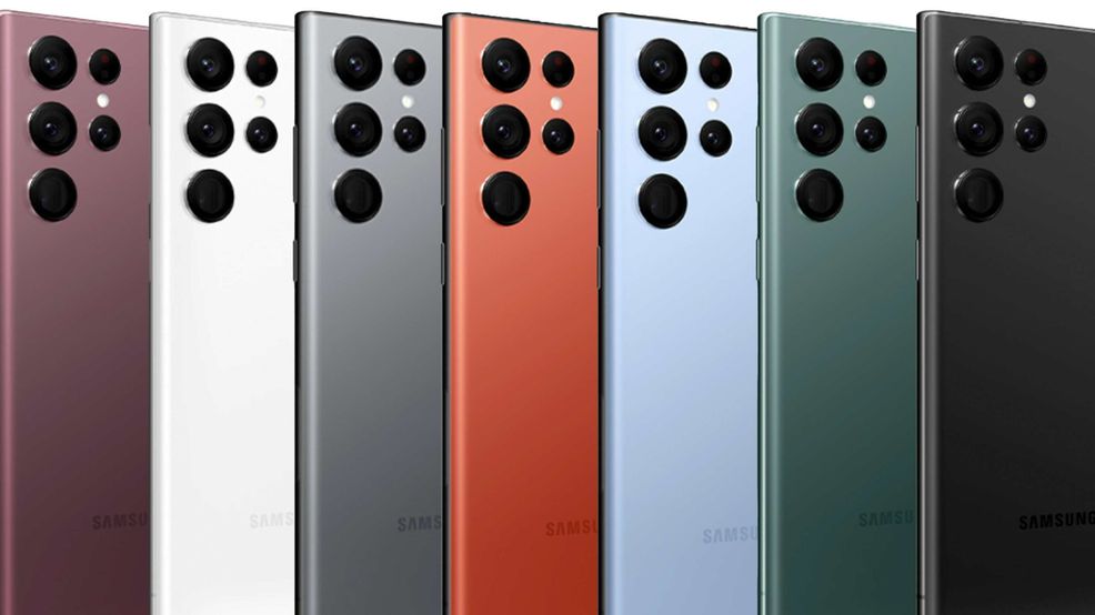 Here’s every Samsung Galaxy S22 Ultra colour