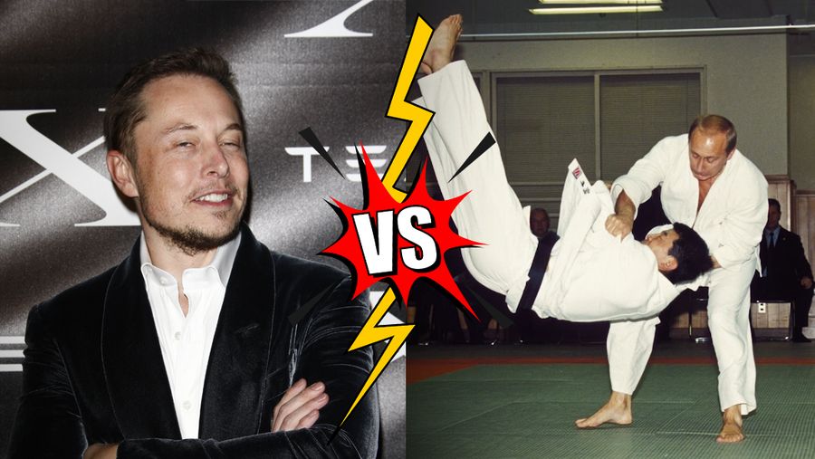 Elon Musk vs. Vladimir Putin