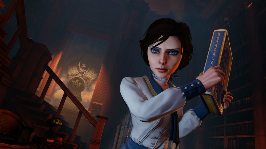 BioShock Infinite Elizabeth with book