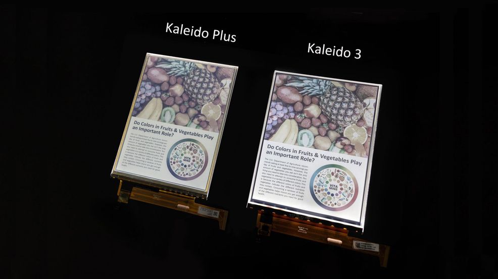 E-Ink’s new Kaleido 3 can be used as ‘outdoor advertising signage’