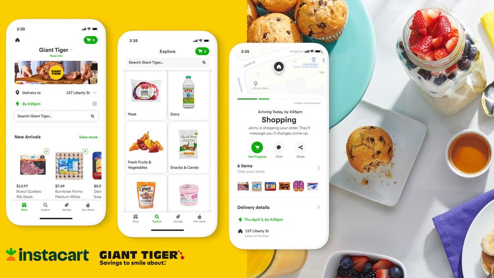 Discount retailer Giant Tiger now available on Instacart