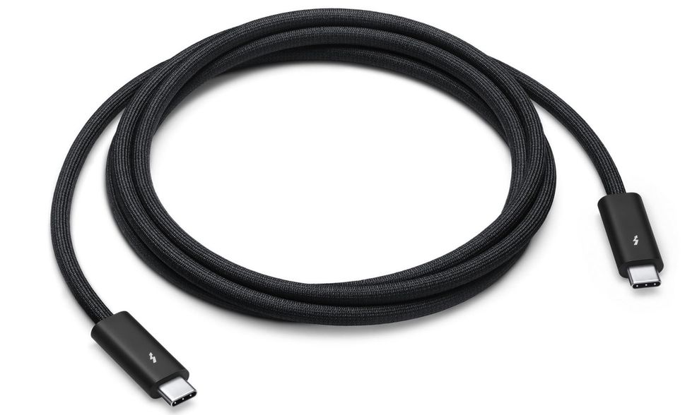 Apple now offering a 3-metre braided Thunderbolt 4 Pro cable for $199
