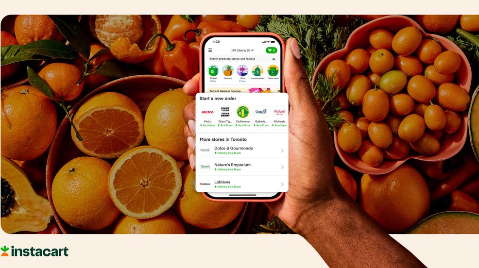 Instacart partners with Canadas top five grocers