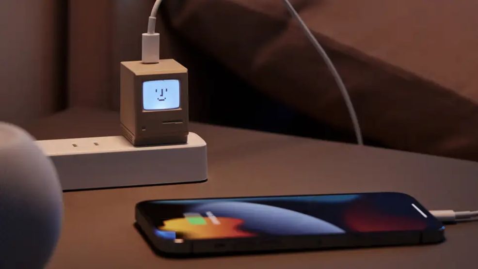 This mini Macintosh charger is adorable and features the right amount of nostalgia