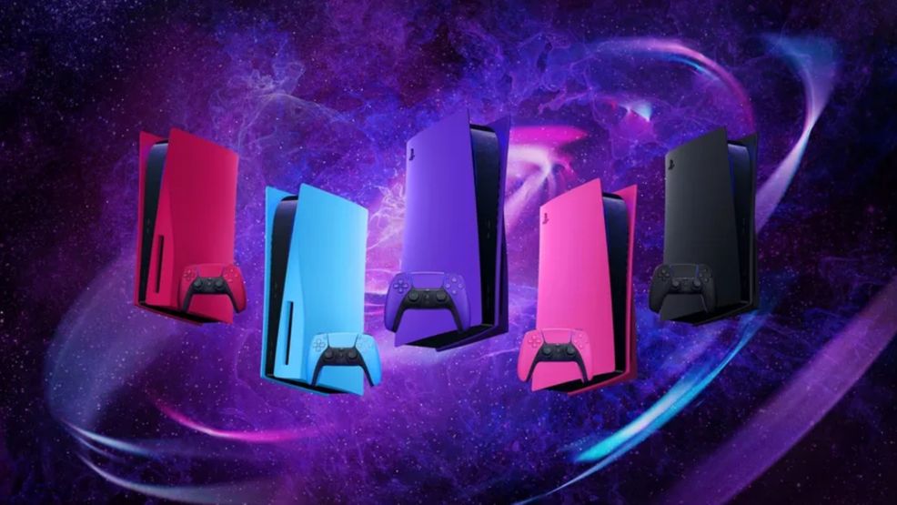 Sony reveals new colour options for PlayStation 5 faceplates are available in June